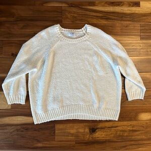 Old Navy Off White Crew Neck Sweater size XXL